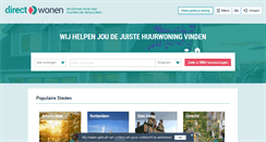 Desktop Screenshot of directwonen.nl